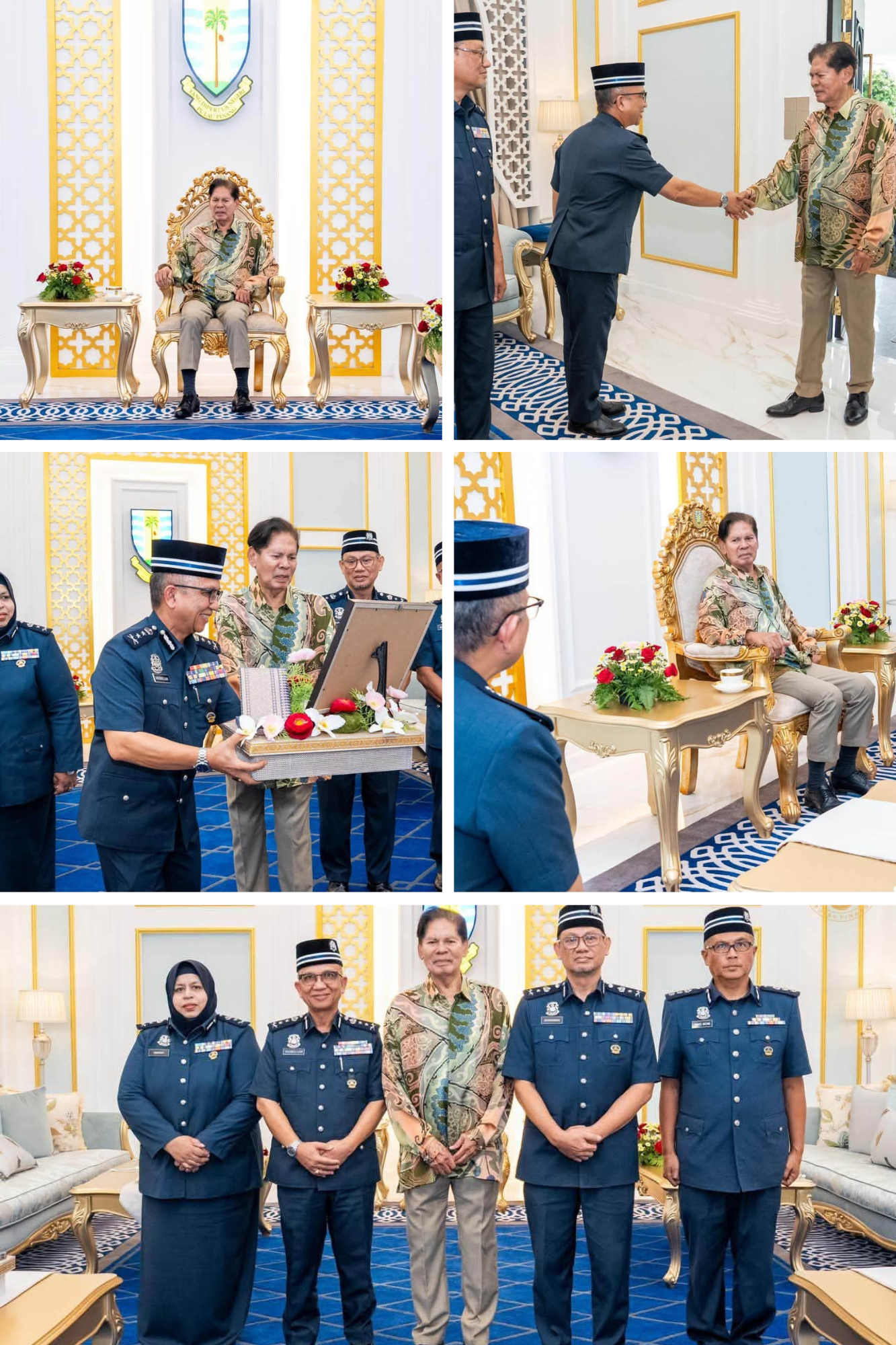 KUNJUNGAN HORMAT YANG TERUTAMA YANGDI PERTUA NEGERI PULAU PINANG